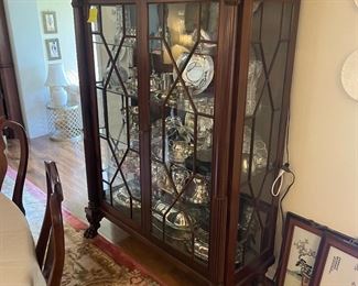 $1,075	
Bookcase American mahogany 49Wx18Dx67H	