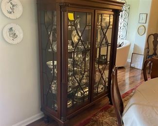 $1,075	
Bookcase American mahogany 49Wx18Dx67H	