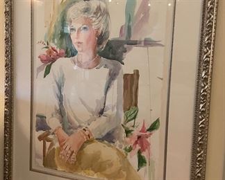 $150 	
Nina Fritz portrait 36W x 43T	