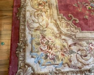 $800 	"
Chinese Rug Aubusson style 17'4""x11'5"""	