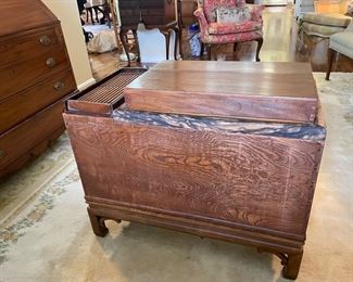 $375 	
Tanzu chest with copper tub inside 									
