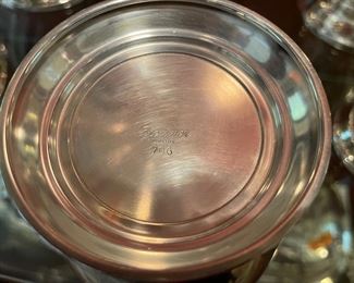 $1,050	
Sterling tea/coffee service 5 pieces 1846 gr. 