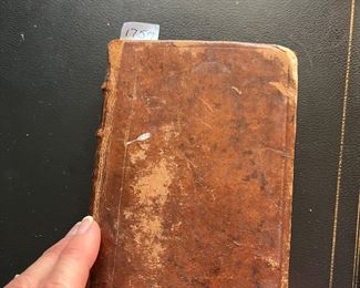 $28 - 1757 dated book "Retraite Spirituelle a l'usage des communautes religieuses" Par le Pere Bourdaloue a Lyon 