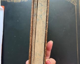 $14 - 1853 dated book "La Veritable epouse de Jesus Christ" Par Alphonse de Ligori. 