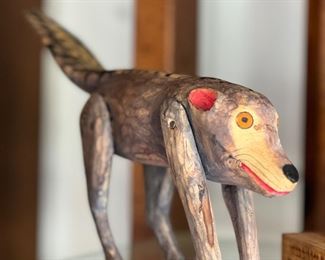Folk art animal carving
