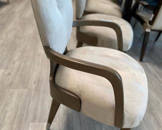 Michael Amini Dining Chairs - $250 each 

Retail $799 each 

6 armless chairs + 2 Head chairs 