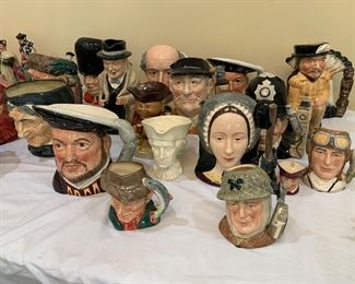 Royal Doulton Toby Mugs/jugs