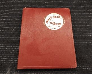 Vintage post card album