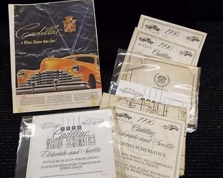 Old Cadillac paperwork