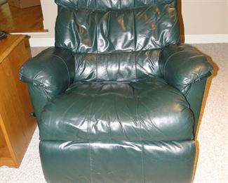 No den, or rec room, or man cave is ever complete without a big green comfy chair