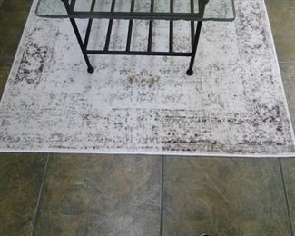 Beautiful neutral area rug