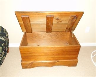 Beautiful wood chest