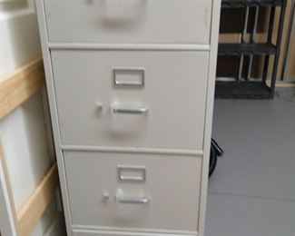 Large metal file cabinet