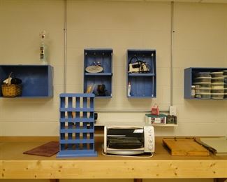 Craft holders, ad storage units