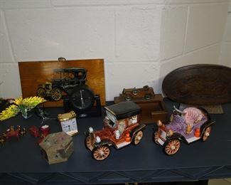 Nice collection of vintage car decor
