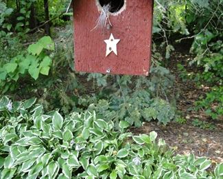 Birdhouse.  And if I was a bird, I would want a star on my house too