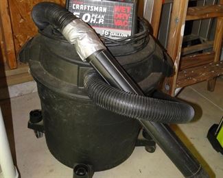 The classic Craftsman shopvac