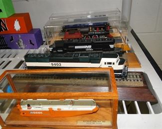 Model trains and boats as well