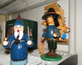 Nice wooden statues for the holidays' or any time of the year