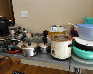 Pots, pans, crockpot, oh my!!