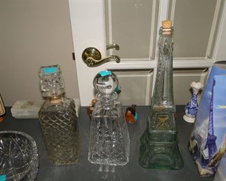 Crystal decanters
