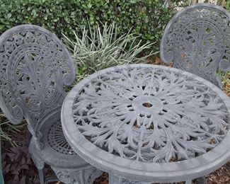 Plastic Table & Chairs