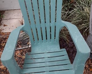 Plastic Adirondack Chair
