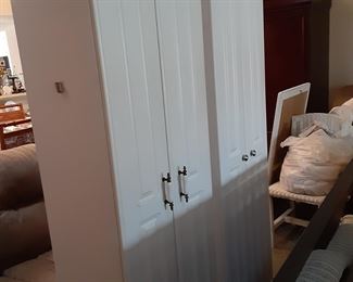 2 Tall, Narrow Storage Cabinets