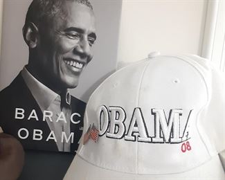 Obama Hat, Book & Pins