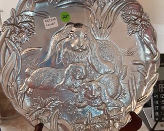 Bunny Metal Tray