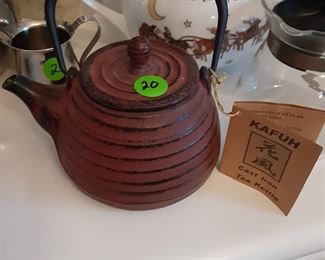 Cast Iron 1 Cup Teapot