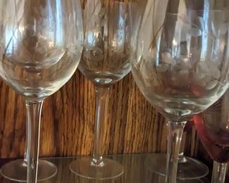 Drinkware Red Glasses