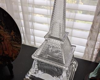 Figurine Eiffel Tower Glass