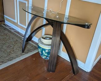 FURN Glass Entry Table