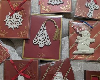 HOLIDAY LENOX Ornaments