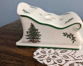 Holiday Sleigh Candel Holder