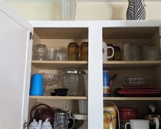 KIT Glassware Blown Glass Pitcher