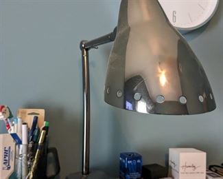 OFFICE Desk Lamp Silver