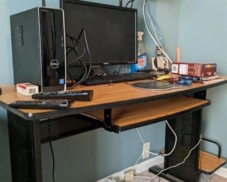 Office Desk with Shelf
