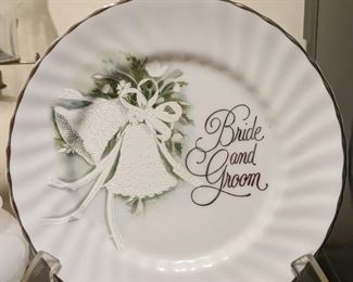 Plate Bride and Groom Gift