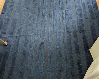 RUG Blue Rectangle Rug