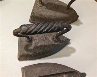 Vintage Antique irons
