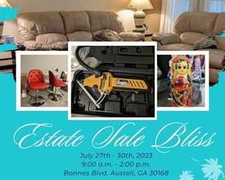 Austell Cobb Estate Sale July 2023 Flyer