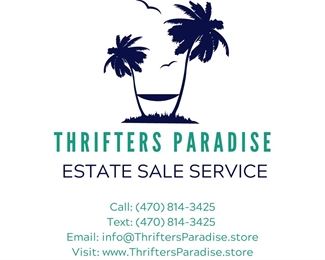 Thrifters Paradise Estate Sale Service Contact Info