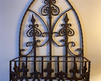 Cast iron wall piece 