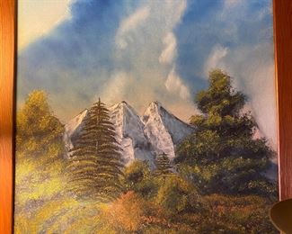 Gorgeous oil painting vintage 