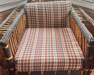 Very unusual wicker chair 