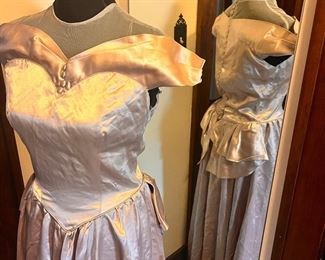 Close up of vintage dress