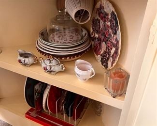 English bone china creamer and sugar