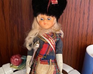 Vintage Scottish doll